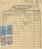 A4386N Fabricațiuni de oglinzi Diamantul, 1939, factură