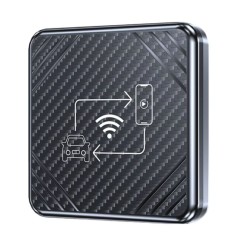 Adaptor Wireless Carplay si Android Auto Techstar V2, Plug and Play, Bluetooth 5.0, Conexiune Automata, Compatibil iOS si Android, USB Type-C