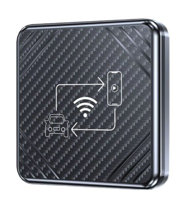 Adaptor Wireless Carplay si Android Auto Techstar V2, Plug and Play, Bluetooth 5.0, Conexiune Automata, Compatibil iOS si Android, USB Type-C foto