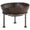 vidaXL Vatră de foc rustică, &Oslash; 40 cm, fier 321944