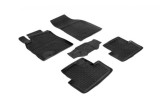 Covorase Cauciuc Tip Tavita Premium Renault Megane 3 (2008-2016) Fara Miros, Negru Carbon
