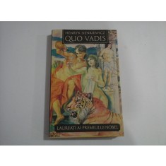 QUO VADIS (roman) - HENRYK SIENKIEWICZ - editura Sigma Chisinau, 1992