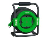 Tambur cablu 4 prize cordon 3X2.5 25m IP44 Schneider IMT33148