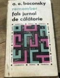 LITR5 Literatura. Fals jurnal de calatorie - A. E. Baconsky