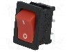 Intrerupator OFF-ON, 2 pozitii, SPST, SCI - R13-66A-02-BRW2