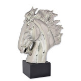 Cap de cal-statueta din ceramica CE-8, Animale, Piatra