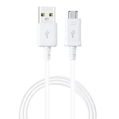 Cablu de Date USB la Micro-USB, 1m Samsung (ECB-DU4AWE) Alb (Bulk Packing) foto