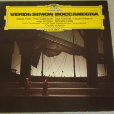 VERDI - Simon Boccanegra - Claudio Abbado - Vinil LP Deutsche Grammophon