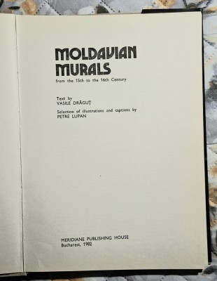 Moldavian murals - Vasile Dragut &amp;amp; Petre Lupan foto