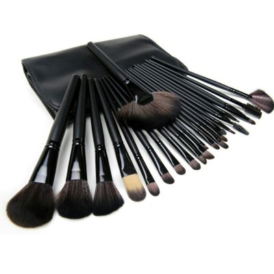 Set de 24 Pensule Profesionale din par natural Top Quality Hair, Black foto