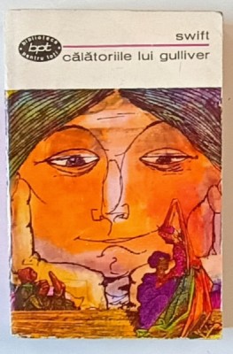 CALATORIILE LUI GULLIVER de JONATHAN SWIFT , 1967 * PREZINTA HALOURI DE APA foto