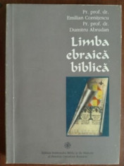 Limba ebraica biblica- Emilian Cornitescu, Dumitru Abrudan foto