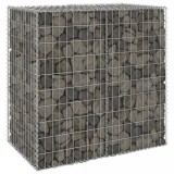 vidaXL Perete gabion cu capace, 100 x 60 x 100 cm, oțel galvanizat