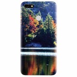 Husa silicon pentru Huawei P9 Lite mini, Lake Minnewaska Autumn