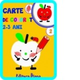 Carte de colorat 2-3 ani (volumul 2)