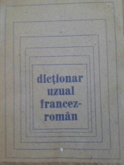 DICTIONAR UZUAL FRANCEZ-ROMAN-COLECTIV foto