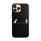 Husa compatibila cu Apple iPhone 13 Pro Max model Run for your life,Silicon, Tpu, Viceversa, Transparent, Carcasa