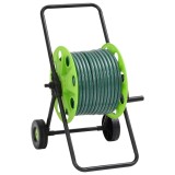 vidaXL Cărucior tambur furtun verde set racorduri furtun 0,5" 50 m PVC 3281524