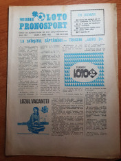 revista programul loto-pronosport 7 iunie 1983 foto