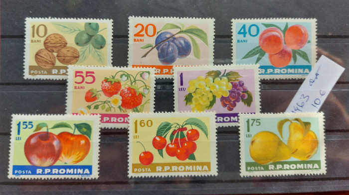 TS21 - Timbre serie - Romania 1963 Nestampilate