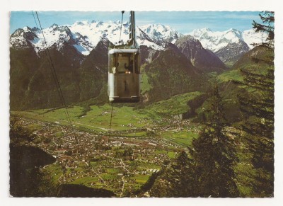 AT4 -Carte Postala-AUSTRIA- Bludenz gegen Rhatikon, circulata 1971 foto