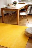 Cumpara ieftin Covor Model Kolibri 11000-150, Marime 80 x 150 cm, Galben, Inaltime Fir 9 mm, Antialergic, Polipropilena, Living, Dormitor, Sufragerie, Birou