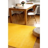 Covor Model Kolibri 11000-150, Marime 80 x 150 cm, Galben, Inaltime Fir 9 mm, Antialergic, Polipropilena, Living, Dormitor, Sufragerie, Birou