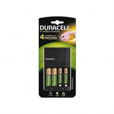 Set 4 acumulatori Duracell, 2 x AA/2 x AAA, 1300/750 mAh, incarcator CEF14 inclus foto