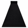 Traversa KARMEL simplu, o singură culoare negru, 100 cm, Dreptunghi, Polipropilena