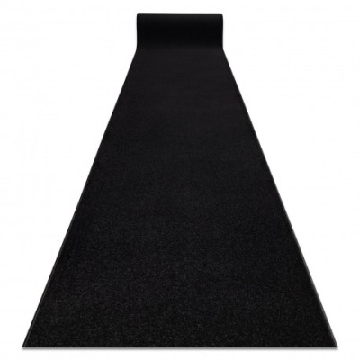 Traversa KARMEL simplu, o singură culoare negru, 80 cm foto