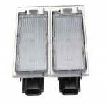 Lampi numar led Renault Clio Megane Laguna Twingo Espace Master Dacia Logan