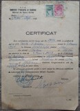 Certificat Comitetul Provizoriul al Capitalei 1949