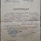 Certificat Comitetul Provizoriul al Capitalei 1949
