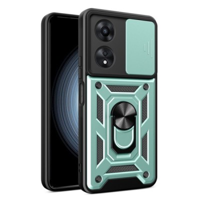 Husa pentru Oppo A58 4G - Techsuit CamShield Series - Green foto