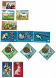 Mongolia - Marci diverse (18 buc.), 1971-1973 - valori obliterate