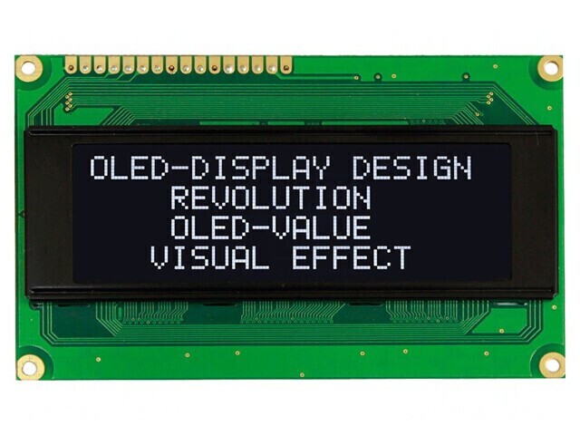 Afișaj OLED Alfanumeric 20x4 Alb 98x60x10mm