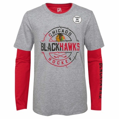 Chicago Blackhawks tricou de copii Two-Way Forward 3 In 1 Combo - Dětsk&amp;eacute; M (10 - 12 let) foto