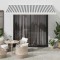 Gossi copertina retractabila antracit/alb, 3,5x2,5 m, textil/aluminiu