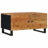 Cumpara ieftin Masuta de cafea, 80x50x40 cm, lemn masiv acacia/lemn prelucrat