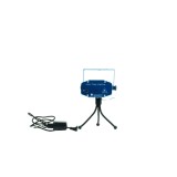 Proiector 3D Laser LED cu Jocuri de Lumini, 2 Culori si Senzor de Sunet, Iluminare pe Ritmul Muzicii Dualex