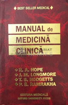 Manual de medicina clinica (editia a-3-a) - R. A. Hope ($Q114) foto