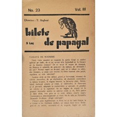 Bilete de Papagal, nr. 23