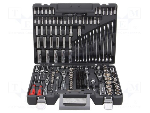 Set chei 6-puncte tubulară combinată PROLINE oţel crom-vanadium