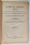 CODUL CIVIL ADNOTAT CU TRIMITERI LA DOCTRINA FRANCEZA SI ROMANA SI JURISPRUDENTA COMPLECTA DE LA 1868-1926 de C. HAMANGIU, VOLUMUL IV (ART. 1532-1914)