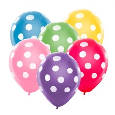 Set Baloane Petrecere, Model Buline, Latex Multicolor, 20 Bucăți