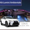 Lumini ambientale Lexus UX 2018-2022 set complet control telefon sau sistem original CarStore Technology