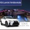 Lumini ambientale Lexus UX 2018-2022 set complet control telefon sau sistem original CarStore Technology