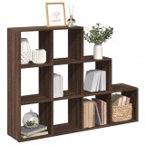 VidaXL Bibliotecă/separator cameră stejar maro 137,5x29x103,5 cm lemn