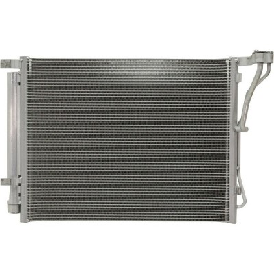 Condensator climatizare Hyundai Sonata, 01.2011-06.2014, motor 2.0 T, 201 kw benzina, cutie automata, full aluminiu brazat, 525(485)x390(370)x16 mm, foto