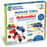 Set MathLink Vehicule, 115 piese, 5 ani+, Learning Resources